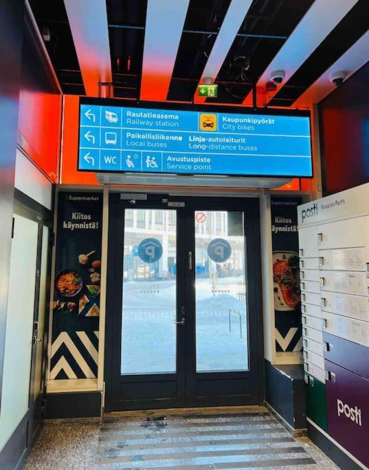Apartment Near The Train Station, Free Parking &Netflix Куопио Екстериор снимка